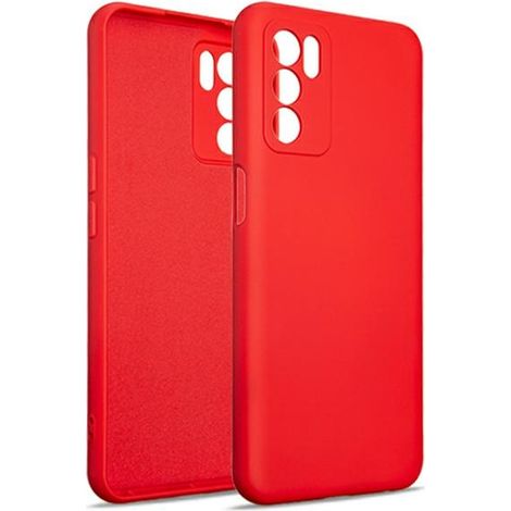 Coque en silicone rouge Beline pour Oppo A16
