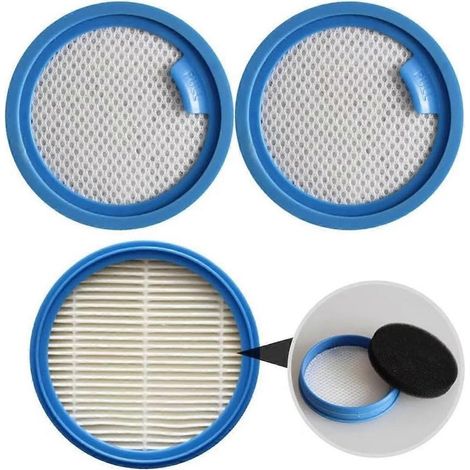 Lot de 6 filtres de rechange pour aspirateur sans fil 7000 (1/5)
