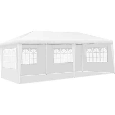 COSTWAY Carpas de Exterior 6 x 3 m Portátil Pabellón con 4 Paredes Removibles (1/5)