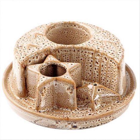 4 en 1 bougeoir décoratif, accessoires de dîner aux chandelles, lumière luxueuse (1/5)