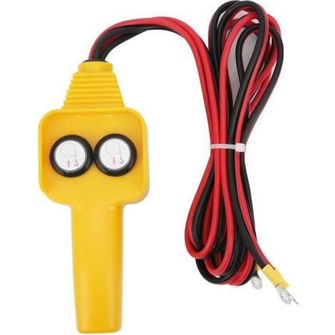 Kabelgebundene Seilwindenfernbedienung, kabelgebundener Seilwindenregler, Handbedieneinheit, Druckknopfausführung, 12 V (1/4)