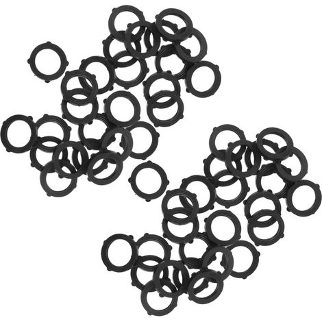 100 Pièces Rondelles Caoutchouc Étanchéité Robinet Pouce Joint Torique Robuste Anti-Fuite pour Raccords Tuyau Jardin Extérieur (1/5)