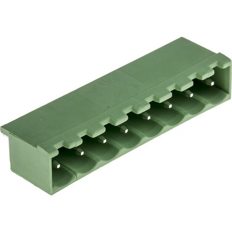 Bornier pour CI RS PRO, 8 pôles , 5.08mm 1 rangée, 15.0A, Droit (1/2)