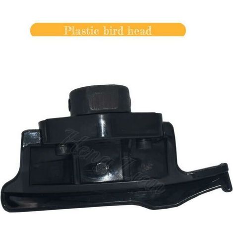 Changeur de pneu monobloc changeur de pneu à tête d'oiseau changeur de pneu de voiture accessoires de changeur de pneu à tête d'oiseau en nylon à haute résistance (noir) - diamètre de la machine 30mm (1/3)