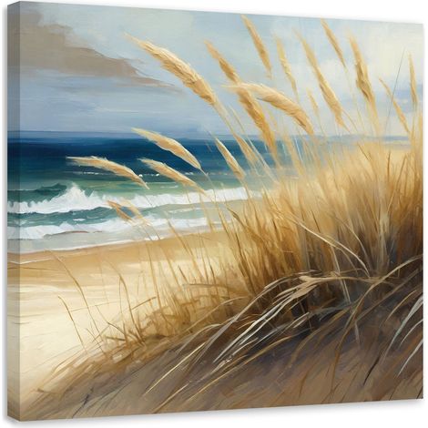 Tableau déco Plage Dunes de mer Nature 40x40 (1/5)