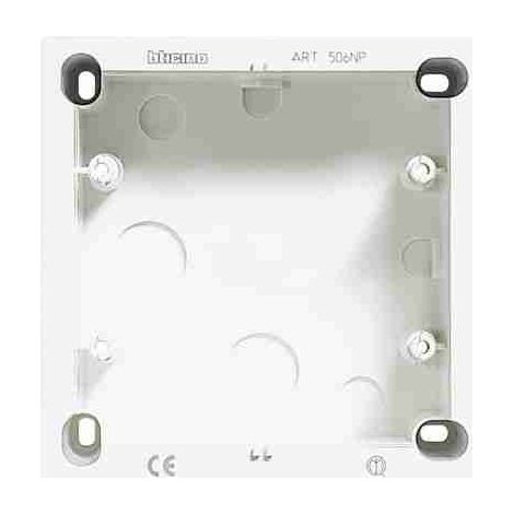 Boîtier mural BTI506NP 3+3 emplacements pour modules Livinglight