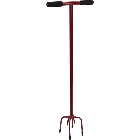 Bodenkultivator Power 6 Clas. L: 102 cm, 6 Zinken,Stahl,rot