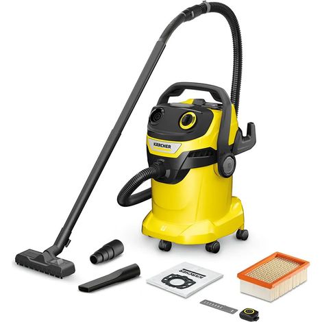 Aspiradora de obra Kärcher wd 5 control 25/5/22 1200 W 25 L (1/3)