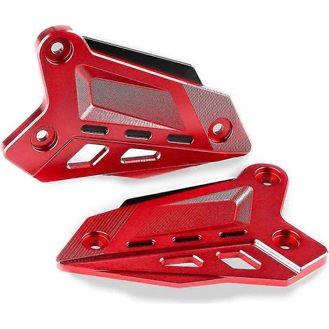 Für Kawasaki Z900 Z900se Z-900 Se Motorradzubehör Fußrasten Vorderpedalflügelhalterung Fersenplatten Schutzprotektor Z 900 900se - OHNE LOGO Rot 2