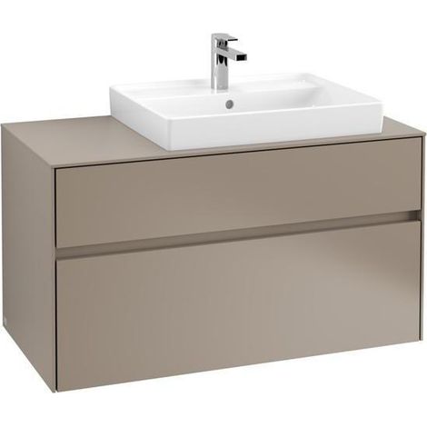 VB WTUS Collaro C018B0 1000x548x500mm avec cloche. 2 extraits WT re Gris Truffe