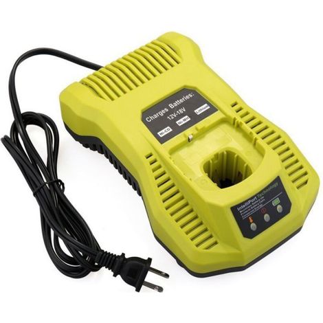 Chargeur De Batterie - 12 V 14 4 V 18 V - Pour Batteries Lithium Ryobi NiMH NiCd - Compatible Modèles P100 À P197 BPL-1815 BPP1817M - 1 Pièce (1/4)