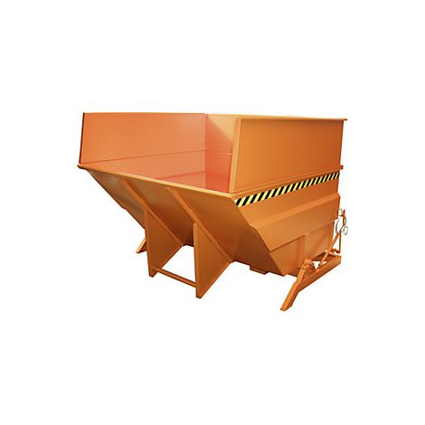 Bauer Kippbehälter BKC 500, lackiert, Gelborange (1/2)