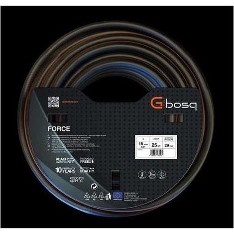 Manguera Trenzada Multiuso Force 15mmx50m 96054 GLOBAL BOSQ