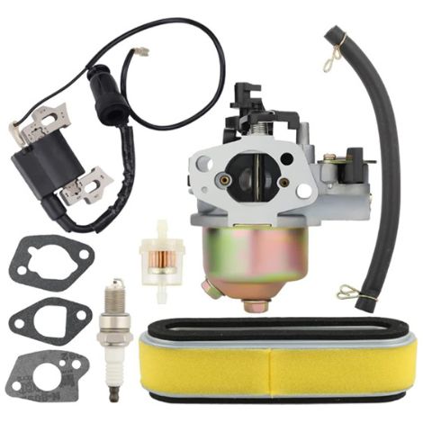 Carburateur de remplacement pour tondeuse Honda HR194 HR195 HR214 HR215 HR216 HRA214 HRA216 HRC216 et moteur GXV140, référence 16100-ZE6-W01