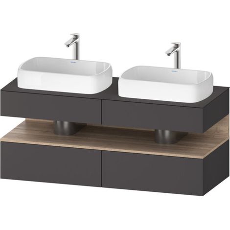 Duravit Collection One Konsolenwaschtischunterbau, 2 Auszüge, 2 (1/2)