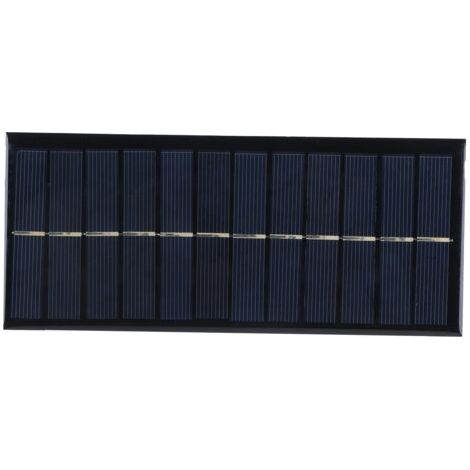 Panel solar de polisilicio de 2,5 W y 9 V, placa de carga solar DIY, módulo cargador, accesorios (1/4)