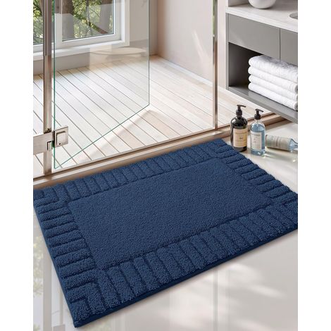 1 Tapis de Bain,60x90 cm,Antidérapant,Microfibre,Absorbant,Salle de Bain (1/5)
