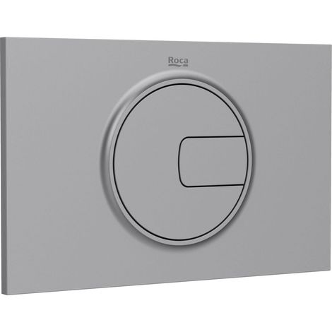 Placa de accionamiento PL4 DUAL (ONE) IN-WALL - ROCA Color: Lacado gris (1/2)