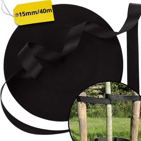 Starkes Klebeband 15 mm/40 m. Zum Befestigen von Bändern und zum Anbinden von Bäumen und Pflanzen. (1/5)