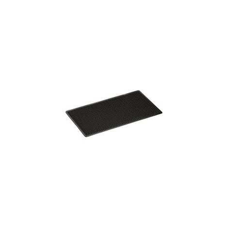 Paillasson extérieur en silicone anti-poussière 42x76 cm, durable, lavable, antidérapant, pour entrée et cuisine (noir) (1/5)