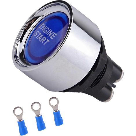 Druckknopf-Startschalter, Motorstart-Druckknopfschalter, Licht, wasserdichter Druckknopf (1/5)