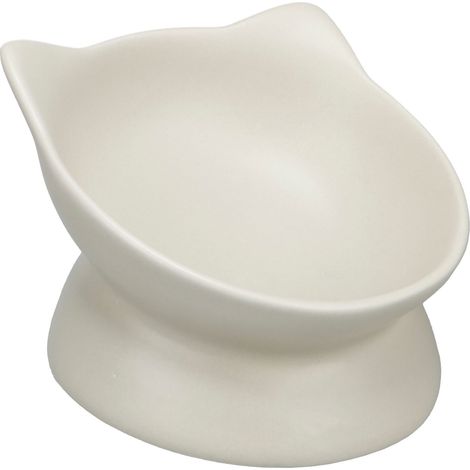 Gamelle ergonomique en céramique pour chat Filou 140 ml vert (1/5)