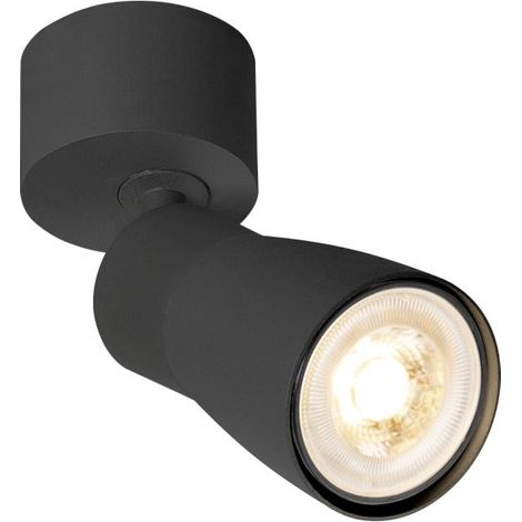 Applique et plafonnier PURI 2.0 Dome intérieur simple 6W GU10 noir - SLV - 1008292