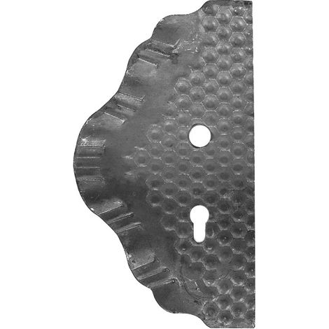 Placa izquierda, 72 orificios, elementos forjados, 63.115.72 H300XL165 3MM