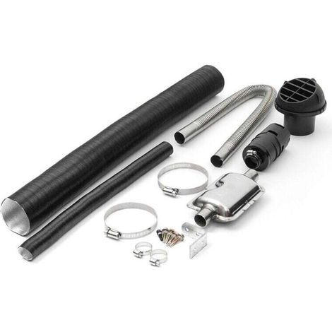 TONCHEAN Air Diesel Parking Heater 24mm Exhaust Silencer Kit, Filter and Exhaust and Intake Pipe (1/3)