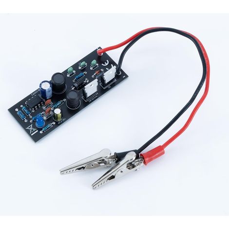 Désulfurateur Automatique de Batterie au Plomb, 12V, 400AH, Gel, AGM, SLA, pour Voiture, Camion, Moto, VTT, Bateau (Noir) (1/5)