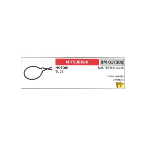 Muelle para tope de polea de arranque MITSUBISHI desbrozadora TL23