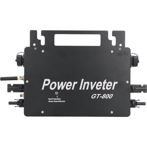 Solarmodul-Wechselrichter, einphasig, DC/AC, netzgekoppelt, Mikro-Wechselrichter mit WLAN-Steuerung, EU-Stecker, 230 V (1/5)