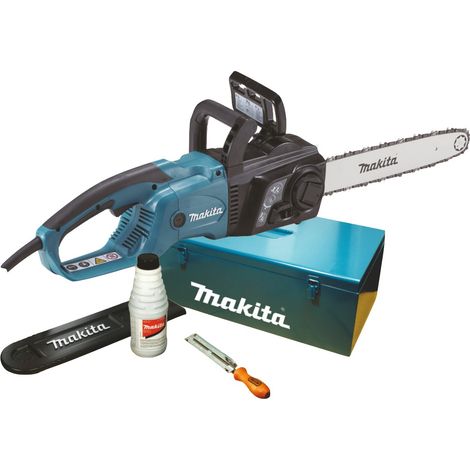 Motosierra eléctrica UC3551AK 35 cm con accesorios en caja de metal