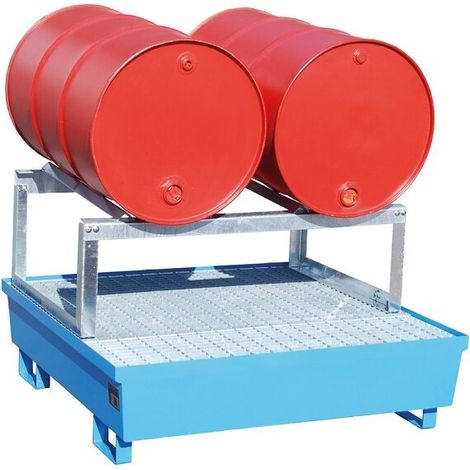 Auffangwanne Typ AS für 2 200-Liter Fass mit Fassauflage