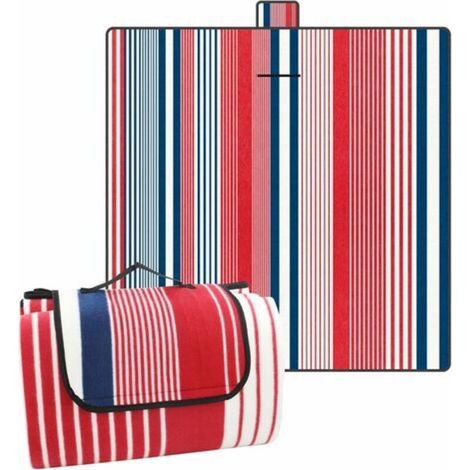 Picnic Mat 200 x 200 cm, Waterproof Picnic Blanket for Beach and Garden, Large Family Picnic Tablecloth (4-6 People) (1/4)