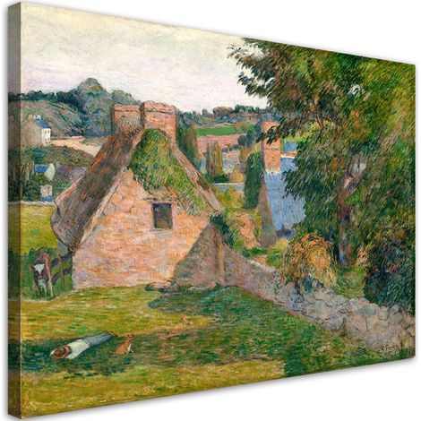 Tableau sur toile Maisons à Vaugirard - Paul Gauguin 90x60 (1/5)