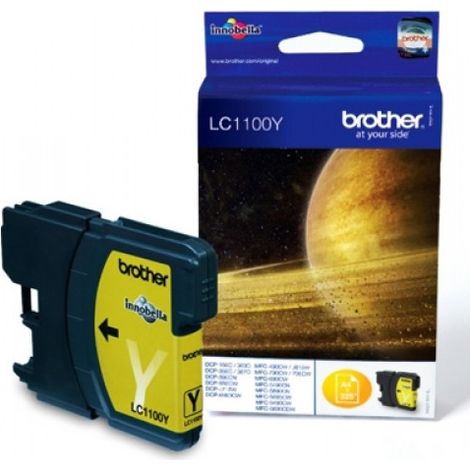 CARTUCHO BROTHER LC-1100 AMARILLO LC1100Y