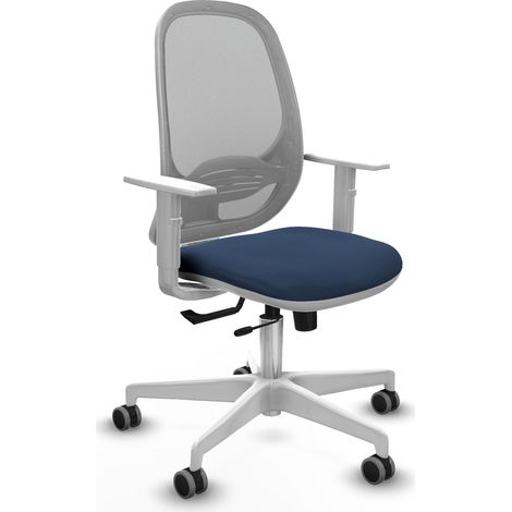 Sedia da ufficio piqueras y crespo Cilanco bianco similpelle (1/2)