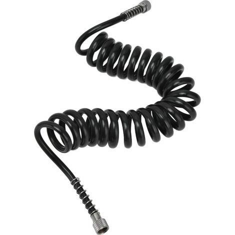 Ej.Life Tuyau D'air pour Peinture Aérographe, Tuyau D'air en Polyuréthane avec Raccords Filetés Femelles G1/8 (1/5)