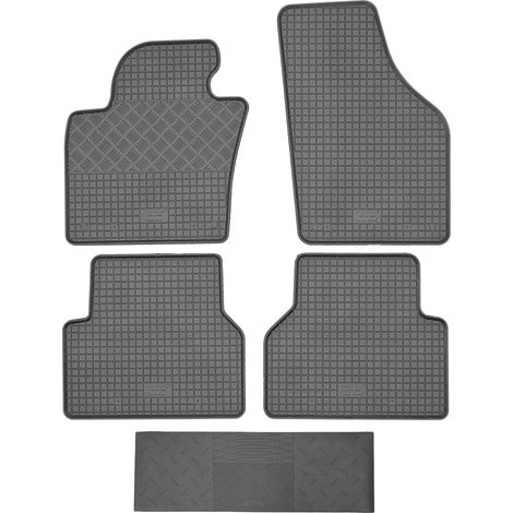 RIGUM 902808 Fußmatten + 900101 Abdeckung – Volkswagen Tiguan I SUV (2008–2015), Fußraum AV2, vorne – EINBAUBAR