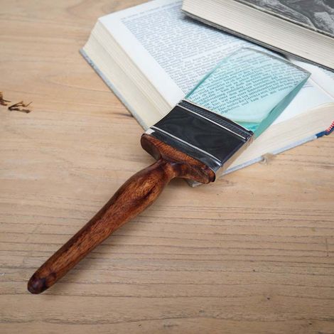Loupe Pinceau bois de Manguier 7x26cm
