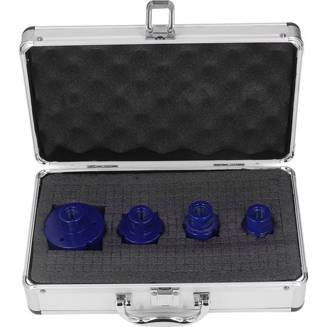 Kit 5 Forets Diamantés Soudés M14 35-68mm pour Percer Verre Céramique Granit (1/5)