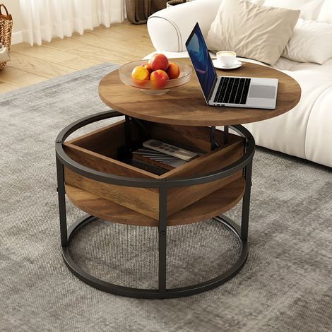 Couchtisch Marlo, Holz, 57 x 57 cm, Vicco