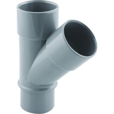 PVC derivateur simple 45° male d 32mm