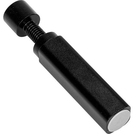 Grafikkartenhalterung, höhenverstellbar, leicht, robust, aus poliertem Aluminium – schwarz (1/5)