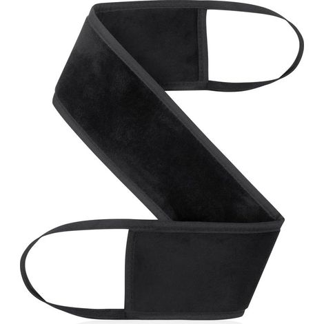 Doppelseitiger Duschschwamm mit Griffen, Rückenbürste für die Dusche, Badaccessoires für Rücken und Körper, Bad und Dusche für Damen und Herren, Schwarz (1/5)
