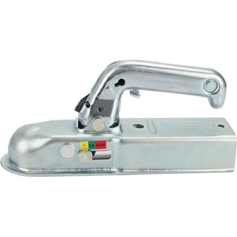 Trailer Hitch 50mm Heavy-Duty Trailer Coupling Easy-Install Tow Coupling Towing Hitch up to 800kg for Light Non-Braking Trailers (1/5)