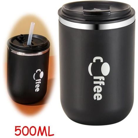 Boîtes Alimentaires Isotherme,Tasse à Café Portable,Boîte Récipient Thermique,Thermos étanche en Acier Inoxydable,pour (1/4)