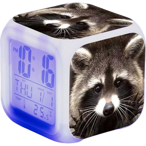 Réveil Photo personnalisé Horloge pour Table de Chevet enfants (1/5)