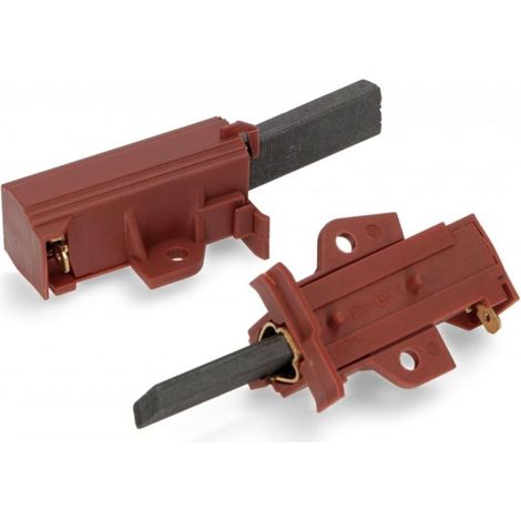 2 SPAZZOLE CARBONCINI MOTORE LAVATRICE IGNIS WHIRLPOOL 481281719418 SP 16 (1/5)